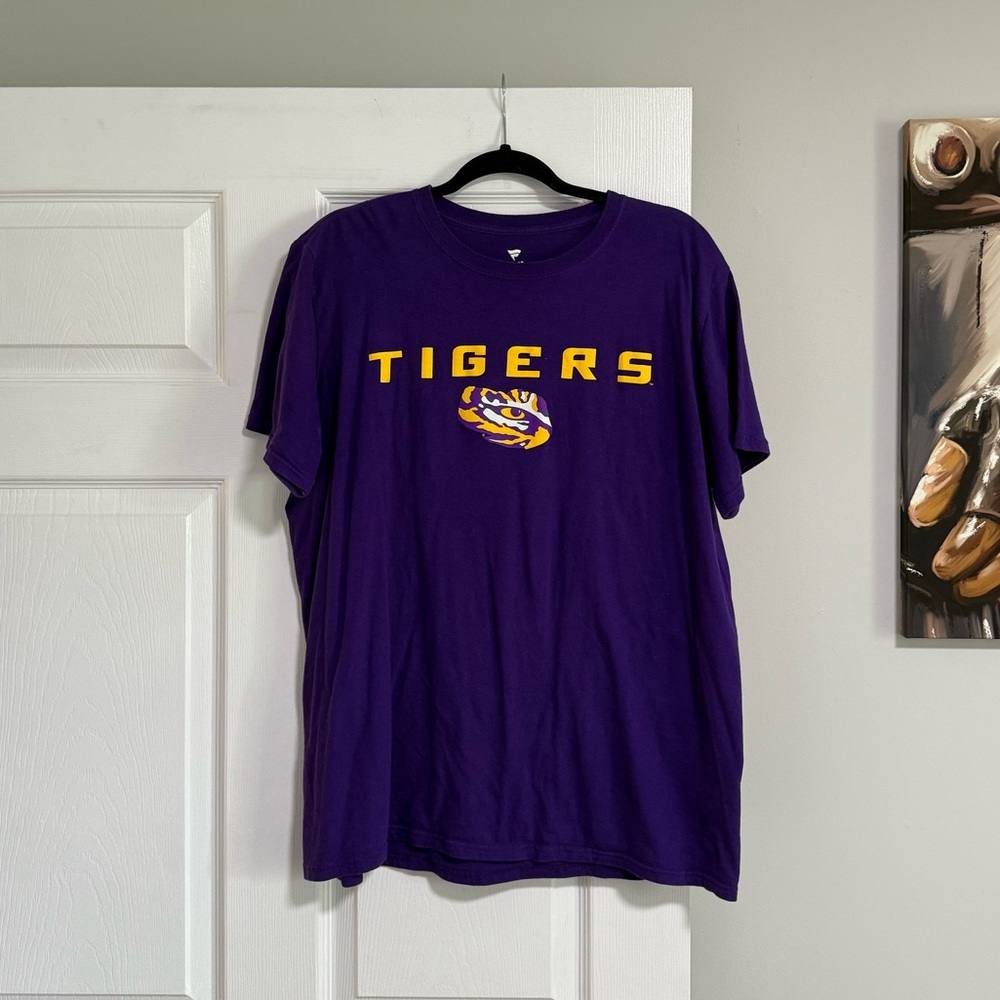 Purple LSU Tigers Graphic T-Shirt